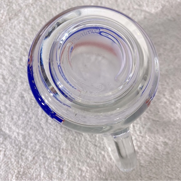 Vintage Clear Glass NHL Montreal Canadiens Habs Hockey Mug Coffee Cup - Picture 8 of 10